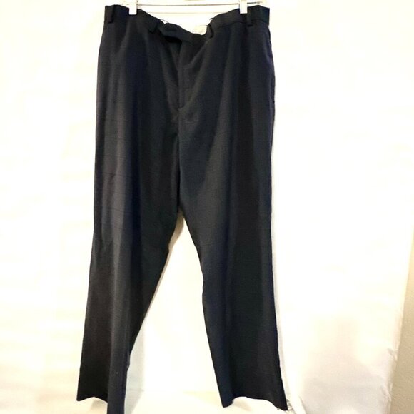 Ralph Lauren Blue  Size 36 Slacks Trousers Pants EUC Window Pane Plaid - Picture 5 of 8